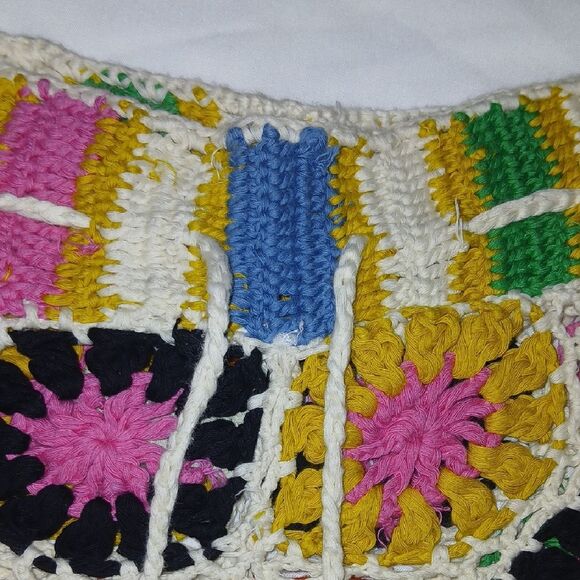 Farm Rio Colorful Crochet Women Shorts - Picture 3 of 5